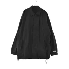 Y-3 (ワイスリー) 22SS M CH1 GFX COACH JACKET ドローコード付き コーチシャツジャケット ブラック HG6069のサムネイル