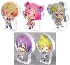 【中古】アクリルスタンド・アクリルパネル 全5種セット 「プロジェクトセカイ カラフルステージ! feat. 初音ミク ころっと アクリルフィギュアコレクション(オンリーショップイラスト) ワンダーランズ×ショウタイム」