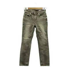 upper hights / アッパーハイツ | ダメージ加工 デニム パンツ | 22 | グレー | レディース