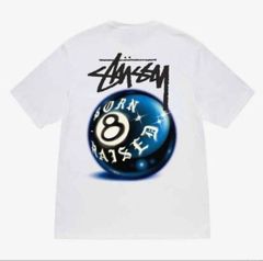 STUSSY × BORN X RAISED 8 BALL TEE ステューシー ボーン バイ レイズド 8ボール Tシャツ 半袖 メンズ レディース 男女兼用
