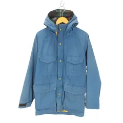 エディーバウアー Eddie Bauer 80S USA製 黒タグ 裏地チェック マウンテンジャケット メンズ JPN：S 