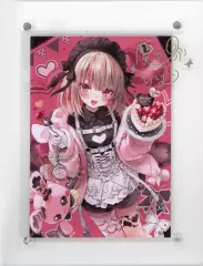 【中古】フォトフレーム・アルバム [単品] 魔界ノりりむ ブロマイド付きアクリルフォトフレーム 「バーチャルYouTuber にじさんじ 魔界ノりりむ 誕生日2023」