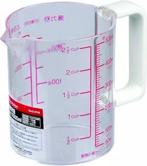 【在庫処分】パール金属 ENJOY KITCHEN 耐熱計量カップ 500ml 【日本製】 C-4740