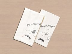 マルシェバッグ（チーター＆ヒョウ２枚セット）
