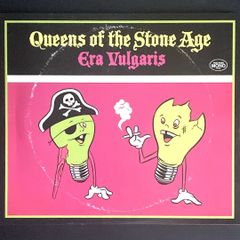 【 LP ★送料無料 】 Era Vulgaris ： Queens Of The Stone Age ／ 中古 レコード アナログ盤 見開きジャケット 3枚組 ／ クイーンズ・オブ・ザ・ストーン・エイジ / IPC91