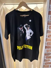 【新品未使用】  BROADWAY   コットンTシャツ  パルプフィクション PULP FICTION サイズL ブラック A-71のサムネイル