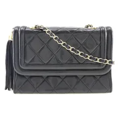 2024年最新】（中古）(シャネル)CHANEL フリンジ 斜め掛けショルダー