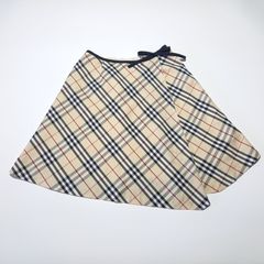 バーバリー ノバチェック スカート ベージュ 150Aサイズ キッズ ガールズ Burberry