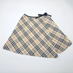 バーバリー ノバチェック スカート ベージュ 150Aサイズ キッズ ガールズ Burberry