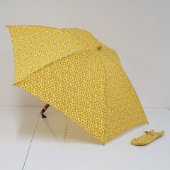 折りたたみ傘 TREASURE TOPKAPI トレジャートプカピ USED美品 晴雨兼用 イエロー ザンジー・サンビーム 折傘 55cm FS9103