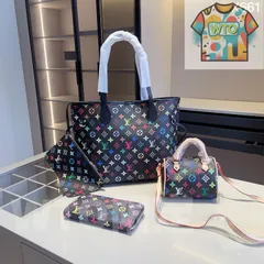 [本日特価] 全新シリーズセット X661 - LV ショッピングバッグ + LV ピローバッグ + LV 財布 本日限定特別割引！[本日特価|新品未使用品]