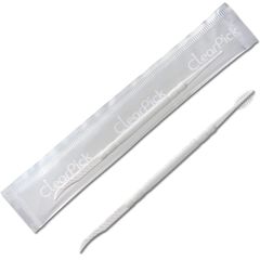 【人気商品】）【 個包装 2WAY 1000本入】 つまようじ 楊枝 ＆ 携帯 歯間ブラシ 食品衛生法試験合格 安心 （ 業務用 クリアピック 家庭用 オキナ 携帯用