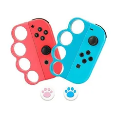 Switch Fit Box/Fit Box 2対応 コントローラー グリップ スイッチ ジョイコン ボクシングゲームグリップ 操作簡単 人間工学設計