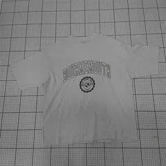 ◇ ⊂ BEAUTY & YOUTH UNITED ARROWS プリント 半袖 Tシャツ カットソー サイズM ホワイト系 メンズ E  【1509300010676】