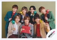 【中古】生写真(ジャニーズ) IMPACTors/集合(7人)/横型・膝上/Greeting Photo ～Christmas 2022～/公式生写真