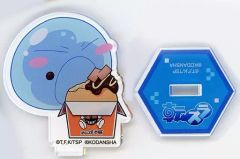 [중고] 아크릴 스탠드 아크릴 패널 리무루 = 템페스트 (슬라임) [전생하면 슬라임이었던 건 × 바쿠 야키 본점 트레이딩 아크릴 스탠드]