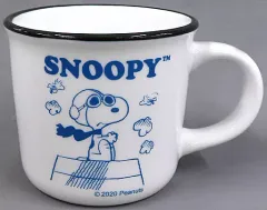 【中古】マグカップ・湯のみ スヌーピー(ブルー) ゆったりマグカップ 「PEANUTS(SNOOPY)」
