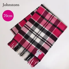 【 正規品 別注 】ジョンストンズ Johnstons カシミヤ 大判 ストール カシミア カシミヤ100％ PLST ピンク 221224-80
