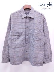 W001 [コラボ] PENDLETON×BAYFLOW ペンドルトン × ベイフロー ジャケット 4(L) マルチカラー 千鳥格子 チェック 綿100％ | Q★