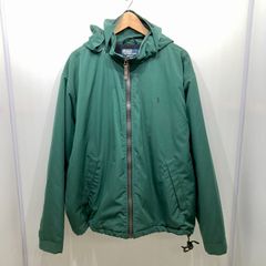 Polo By Ralph Lauren ポロバイラルフローレン 90's フード付きジャケット XLTサイズ TALL グリーン ※フード傷み大