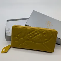 Vivienne Westwood ☆長財布☆ライトグレー　ベージュ 　イエロー　レザー　マット