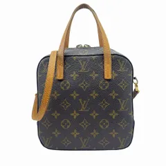 LOUIS VUITTON ルイ ヴィトン スポンティーニ M47500 AR1003 2WAY ショルダー バッグ ハンドバッグ ショルダーバッグ モノグラム ブラウン 肩掛け お洒落 【ブランドギャラリー東心斎橋店】