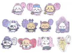 【中古】シール・ステッカー 全11種セット 「ちいかわ なんか小さくてかわいいやつ てんし あくま＠東京駅 てんし あくま スマホに貼れるサイズのホログラムステッカーコレクション」