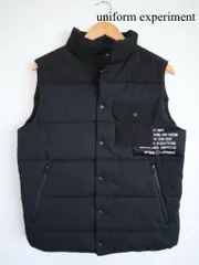 uniform experiment　ユニフォームエクスペリメント　ベストジャケット　【メンズ】Lサイズ　ジャケット　日本製　送料込み　大人　おしゃれ　防寒　6458637