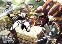 【中古】ポスター(アニメ) ポスター 集合 「進撃の巨人・ザ・リアル」 ユニバーサル・スタジオ・ジャパン限定