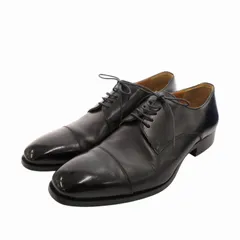グリーンレーベルリラクシング ユナイテッドアローズ green label relaxing ビジネスシューズ 革靴 ストレートチップ 外羽根 レザー 8 黒 ブラック /HO◇ 0217のサムネイル