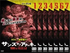 サンズオブアナーキー　レンタル　1-6 セット サンズオブアナーキー レンタル 1-6 セット DVD/ブルーレイ