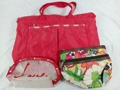 レスポートサック　Lesportsac　バッグ　ポーチ　３点まとめ　ばら売り可能