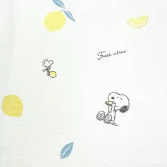スヌーピー レモン 水切りマット キッチン FRUITS SERIES SNOOPY