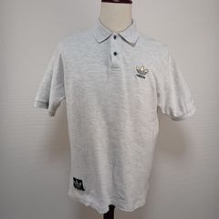 adidas アディダス　ポロシャツ　銀タグ　トレフォイル　サイズXL  80s〜90s