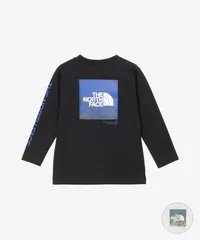 【ムラスポ公式】新品 THE NORTH FACE ザ・ノース・フェイス Tシャツ キッズ 長袖 ロンT バックプリント トドラーロングスリーブスリーブグラフィックティー NTT32537