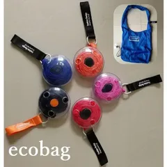 エコバッグ ショッピングバッグ ショルダーバッグ 斜め掛け お買い物袋 ケースに収納 折りたたみ 折畳み ストラップ付き コンパクト シンプル