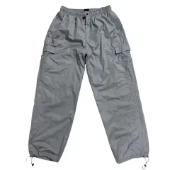 Nike(ナイキ） オールドスクール グレー ナイロン カーゴパンツ ( XL ）