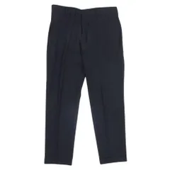SAINT LAURENT サンローラン 510211 Y404W 国内正規品 ウール スラックス パンツ ブラック系 46【中古】のサムネイル