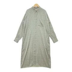 6 ROKU BEAUTY&YOUTH UNITED ARROWS SQUARE DOT PRINT DRESS スクエアドット ワンピース ロク ユナイテッドアローズ トップス IL14664■