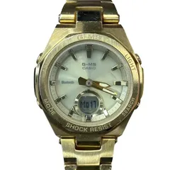 【稼働品】 CASIO カシオ BABY G G-MS ジーミズ MSG B100 腕時計 時計 アクセサリー 小物 クオーツ GP ゴールド