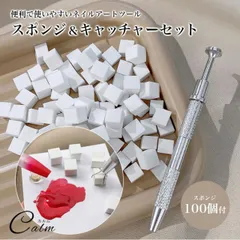 ネイルアート ネイル グラデーション スポンジセット ステンレス製 ツイーザー キャッチャー マニキュア ペディキュア