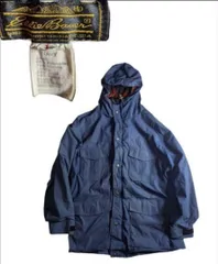 80s90sUSA製 エディーバウアーマウテンパーカーＬ黒タグ　　NN00334