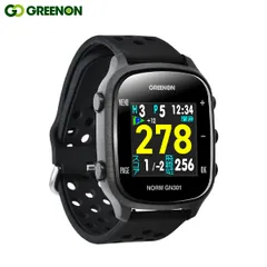 GREENON ザ・ゴルフウォッチ ノルム II ブラック G018B　中古 GreenOn ザ ゴルフウォッチ ノルムIIプラス(距離測定器)|GREENON