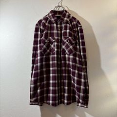 windriver オンブレチェック柄 長袖ウエスタンフランネルシャツ M