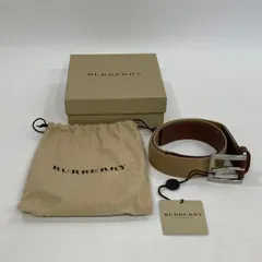 2025年最新】BURBERRY レディース ベルトの人気アイテム - メルカリ