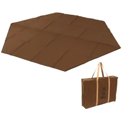 引き取り可能♡ヤドカリテントテント用マットセット ビックポール、ポールセット ヤドカリテント（タン） - TENT MONSTER RENTAL