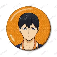 【中古】バッジ・ピンズ 影山飛雄 「ハイキュー!! トレーディンググリッター缶バッジ」