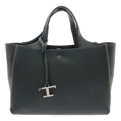 【新品】  TOD'S / トッズ | T タイムレス 2way ショルダーバッグ | ブラック | レディース