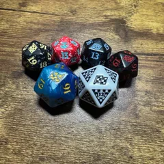 MTG ダイス　サイコロ　20面　ライフカウンター　バンドル　霊気走破　まとめ　セット　プレリリース　プロモのサムネイル