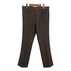 Wrangler ラングラー ランチャードレスジーンズ ブラウン (メンズ W32 L30) 中古 古着 R4692